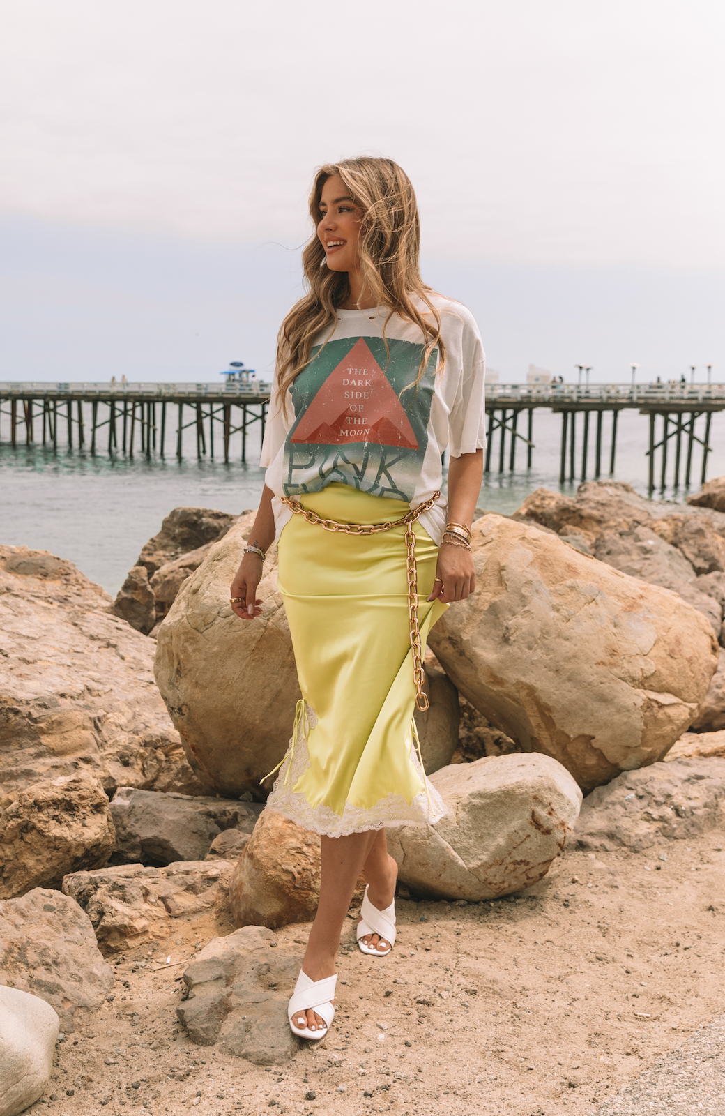 The Lime Lacey Skirt