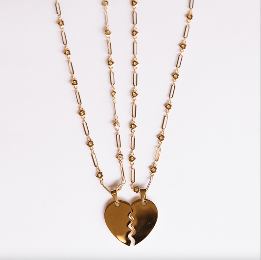 The BFF Heart Breaker Necklace