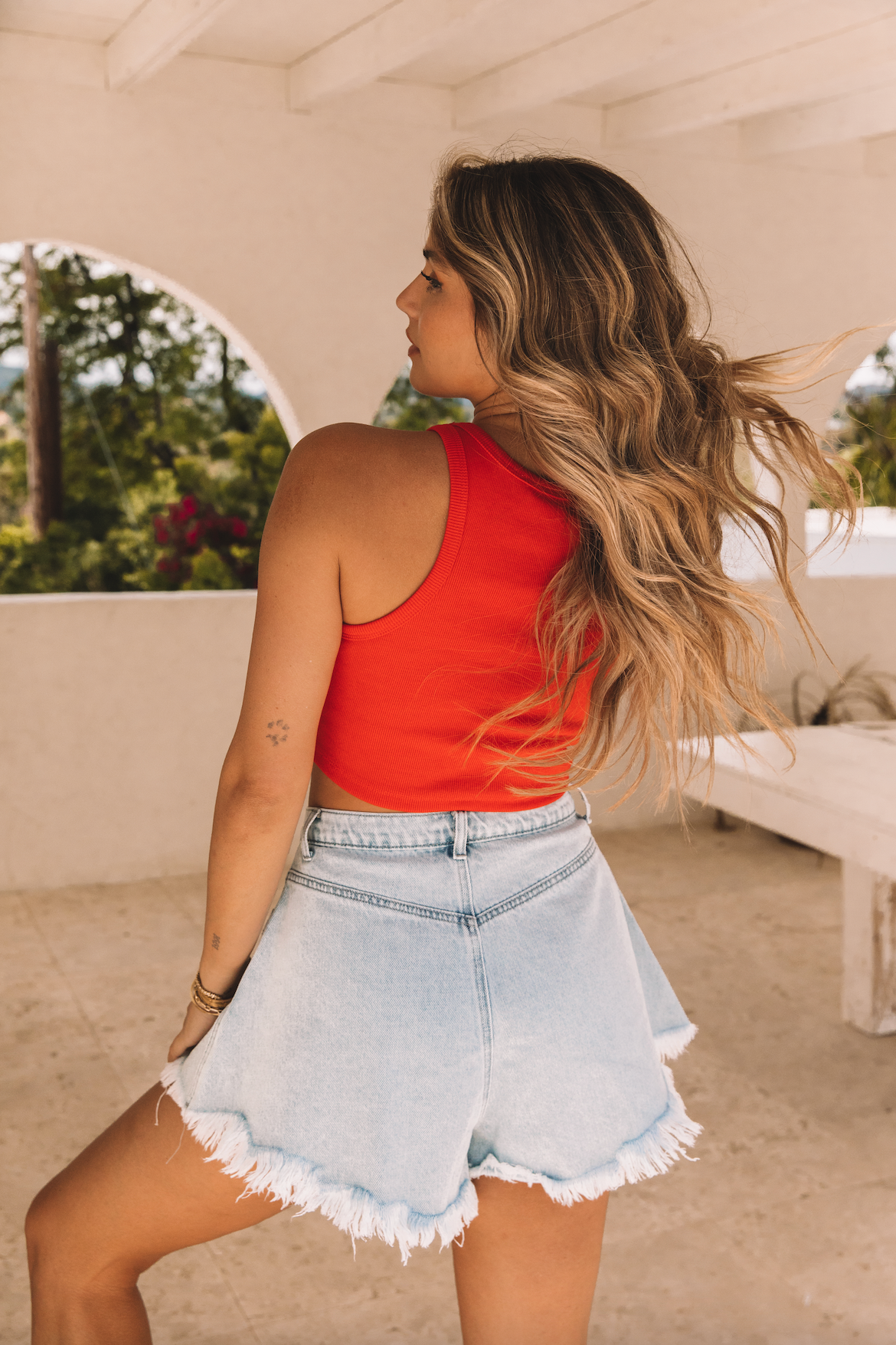 The Racerback Crop Tank