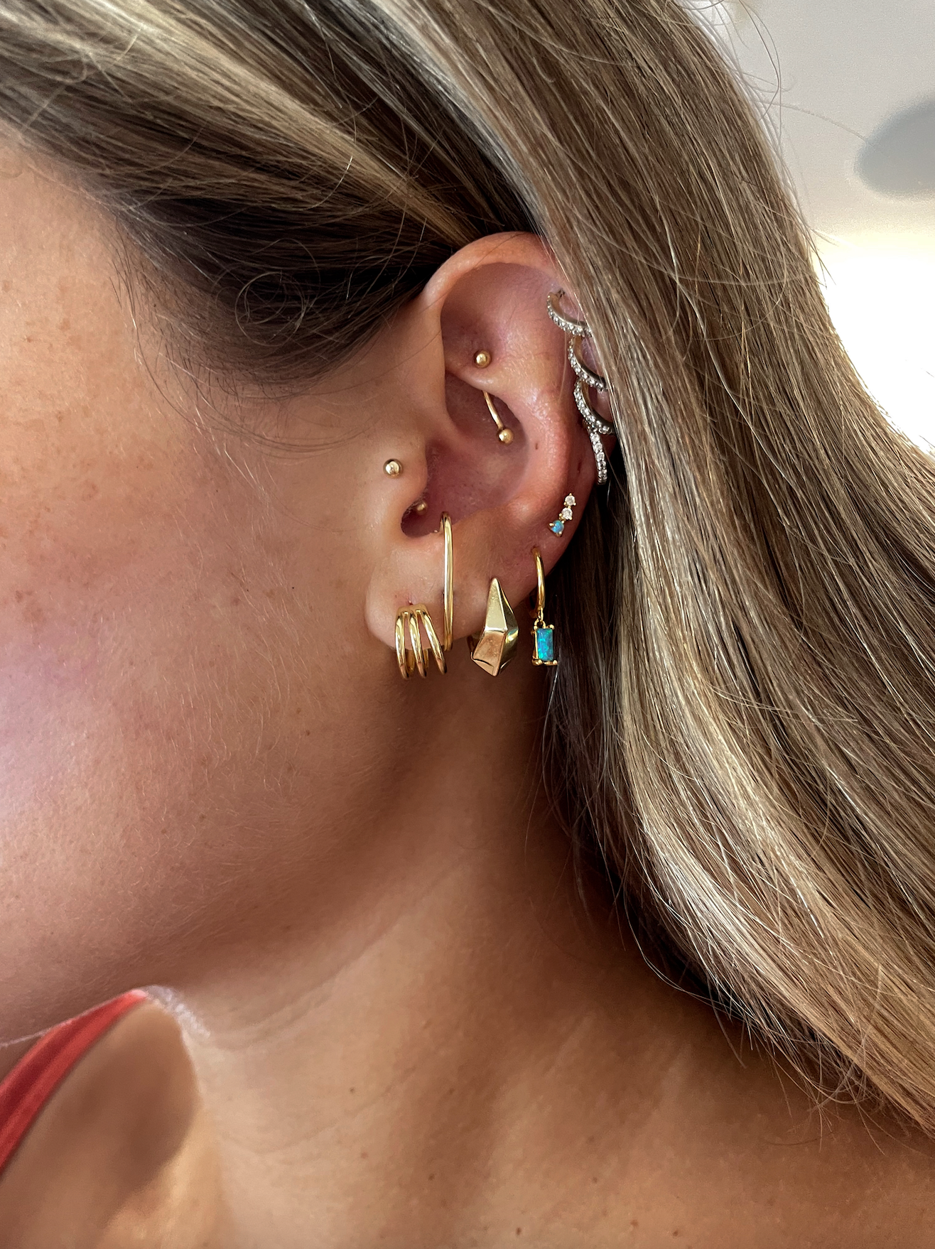 The Mini Ear Climber Stud