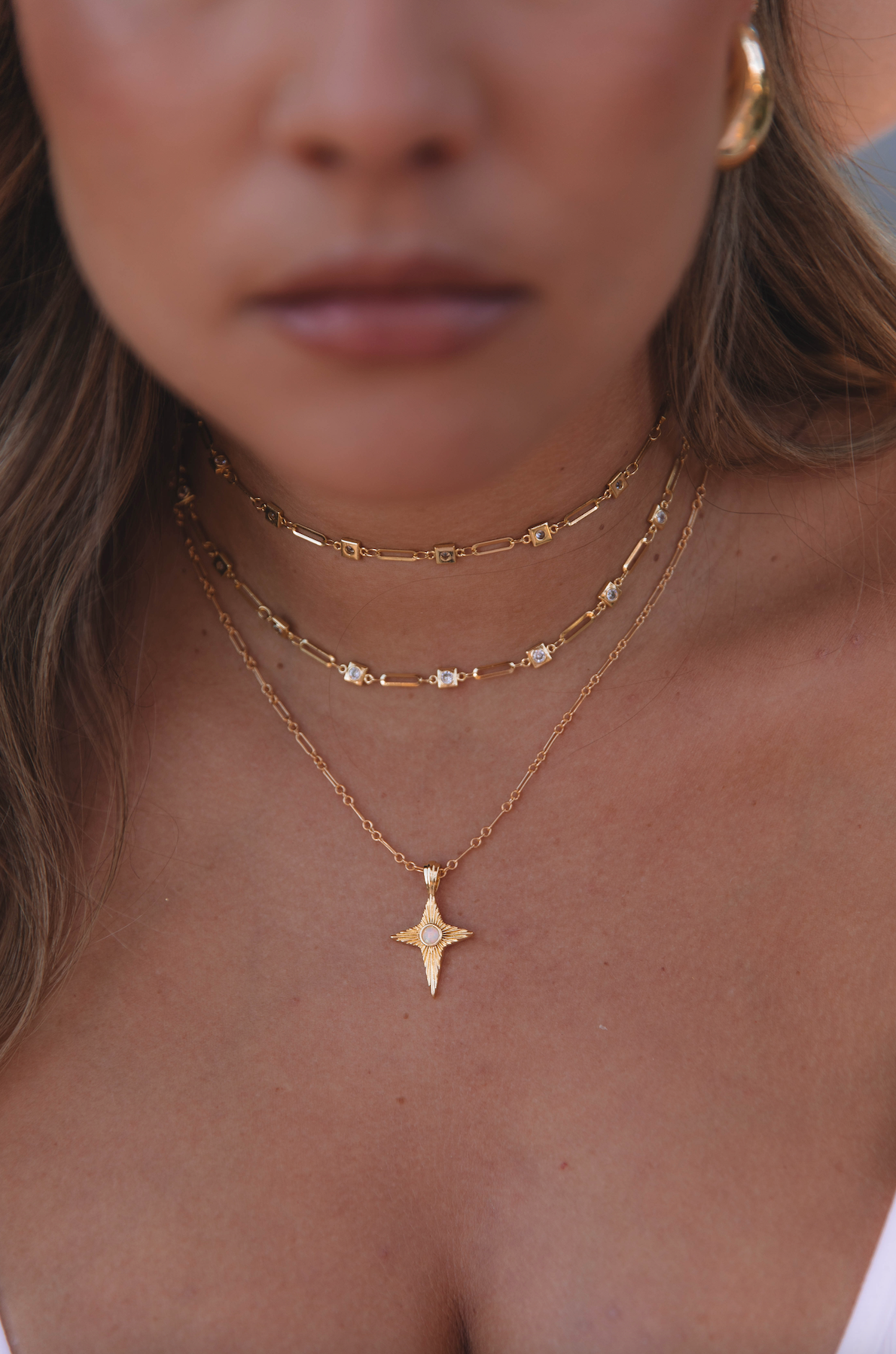 The Opal Celestial Star Necklace