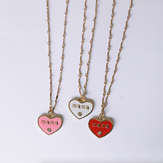 The Mama Heart Necklace