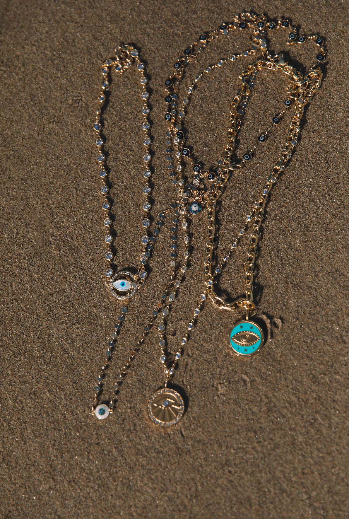 The Maya Eye Tag Necklace