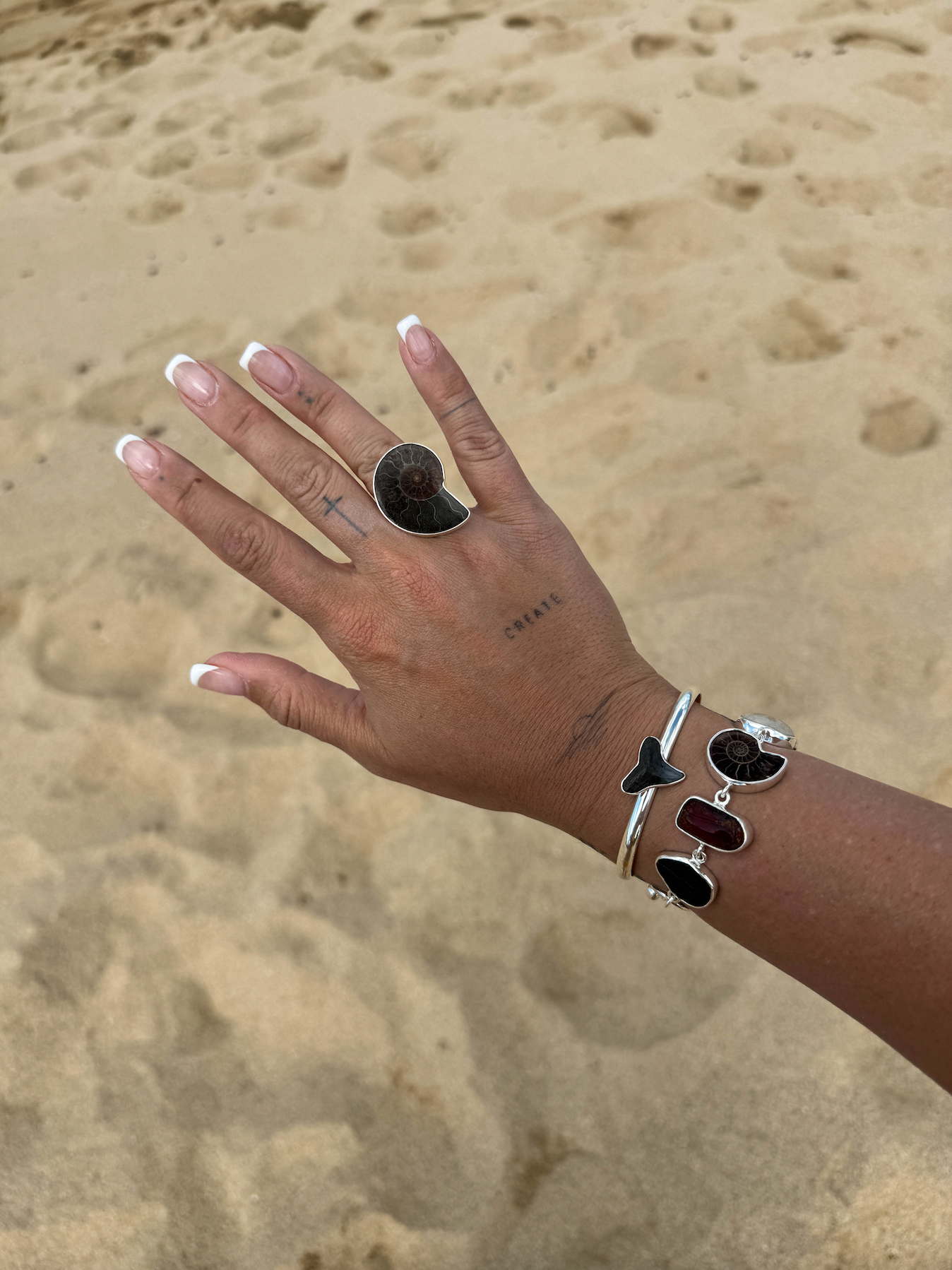 The Fossil Shell Ring