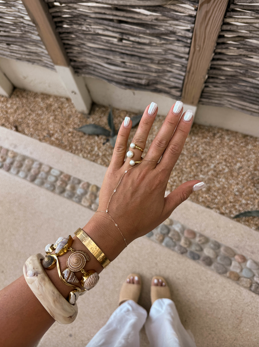 The Triple Pearl Ring