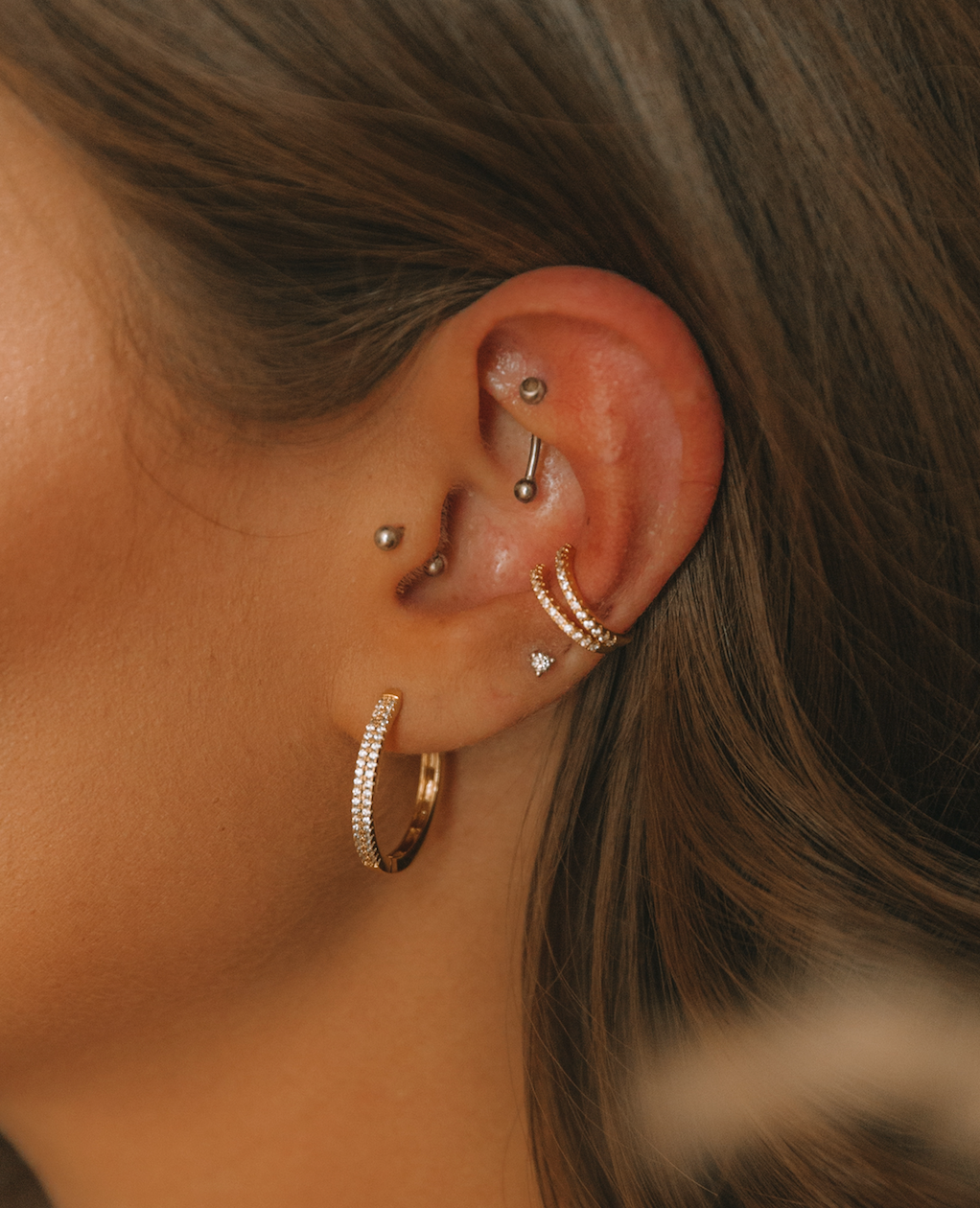 The CZ Ear Cuff