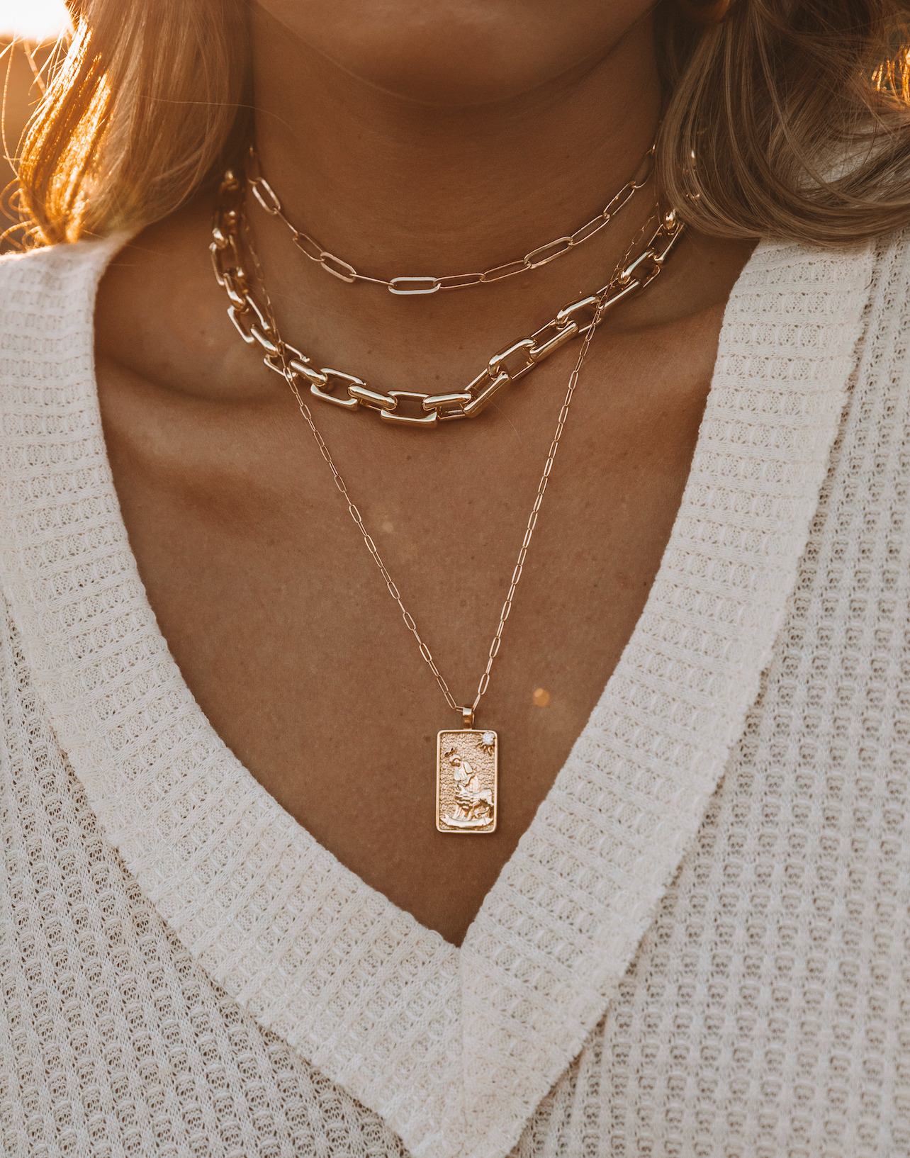 The Tarot Card Necklace