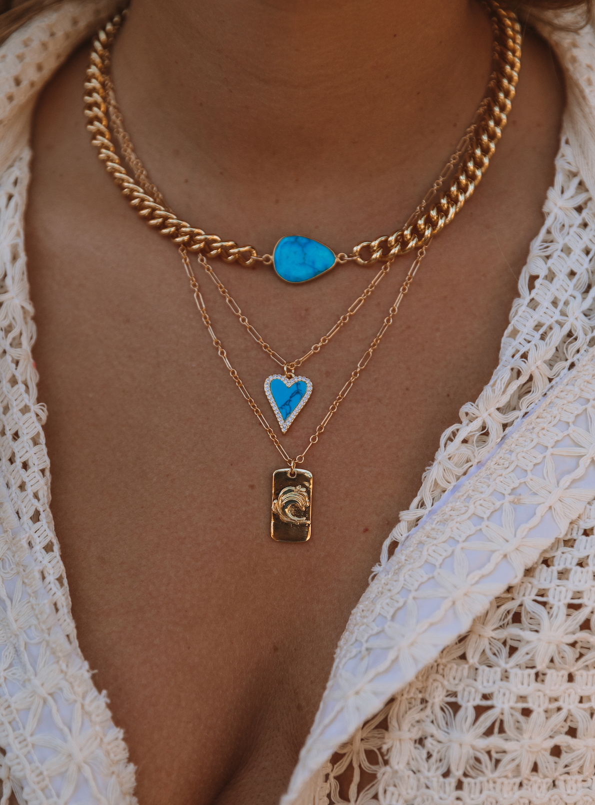 The Turquoise Cuban Necklace