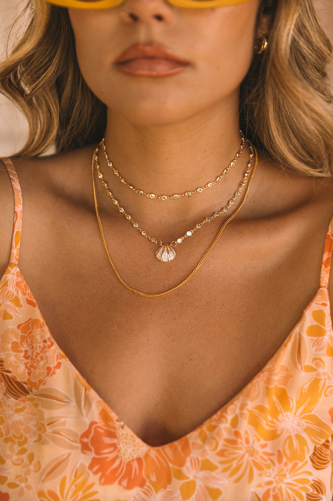 The Crystal Shell Necklace