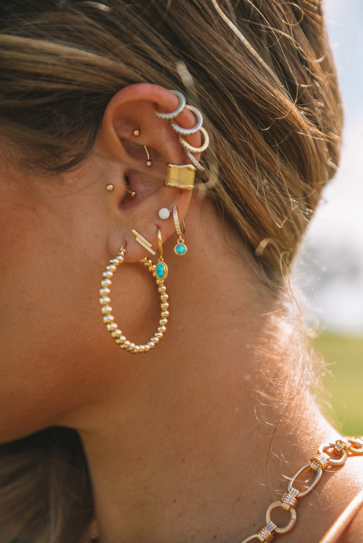 The Mini Huggie Hoop