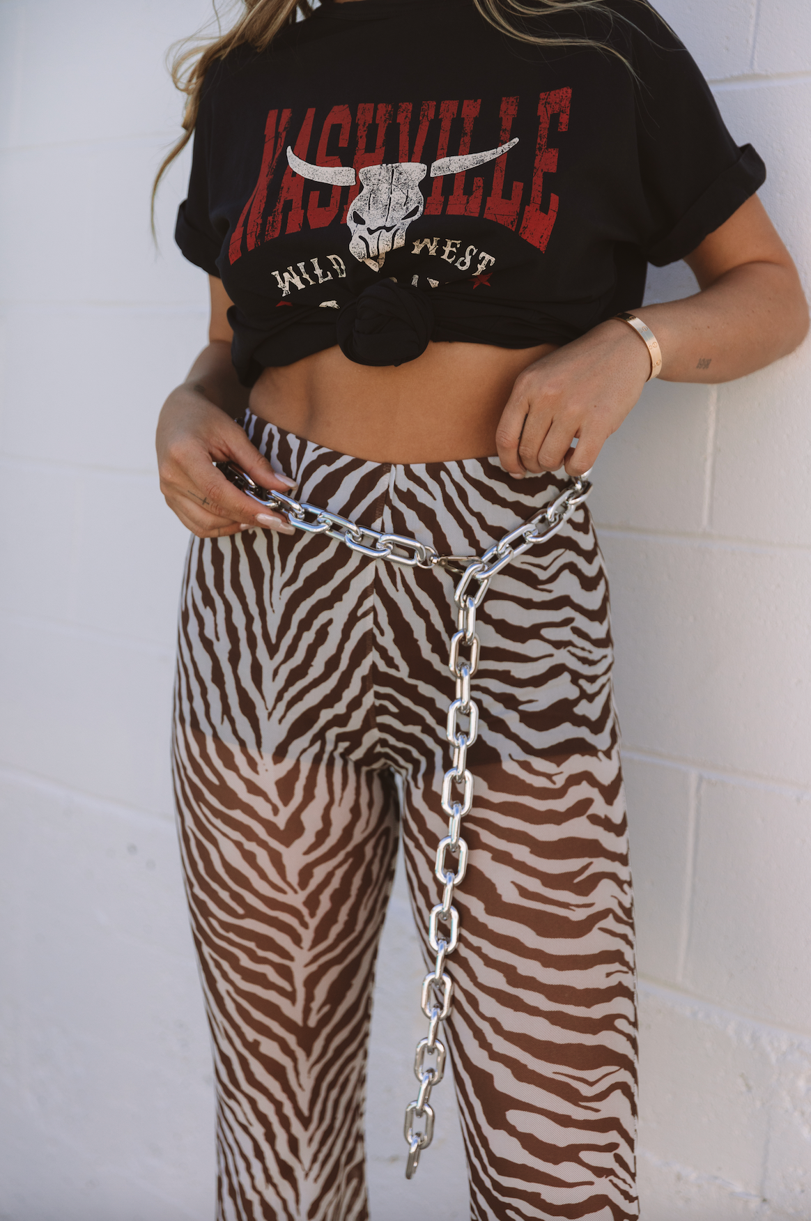 The Linked Up Chain Belt