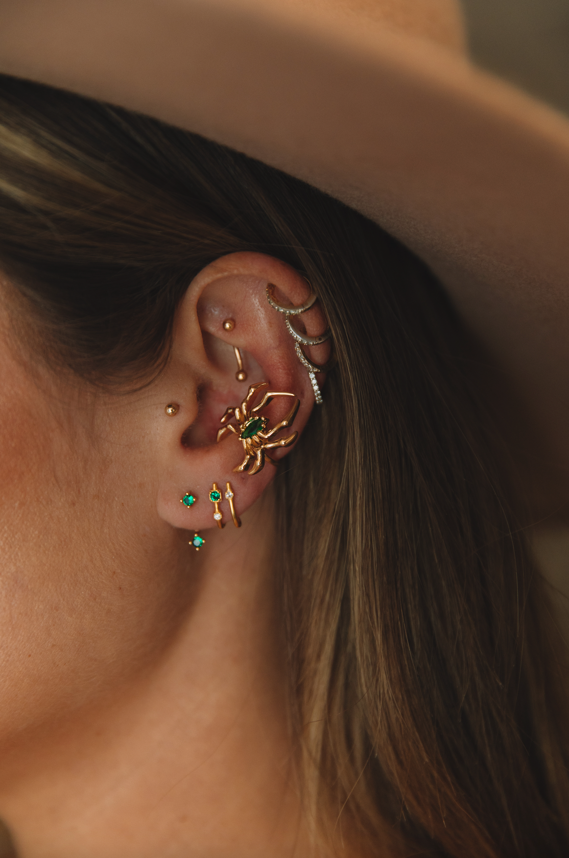 The Spider Ear Cuff
