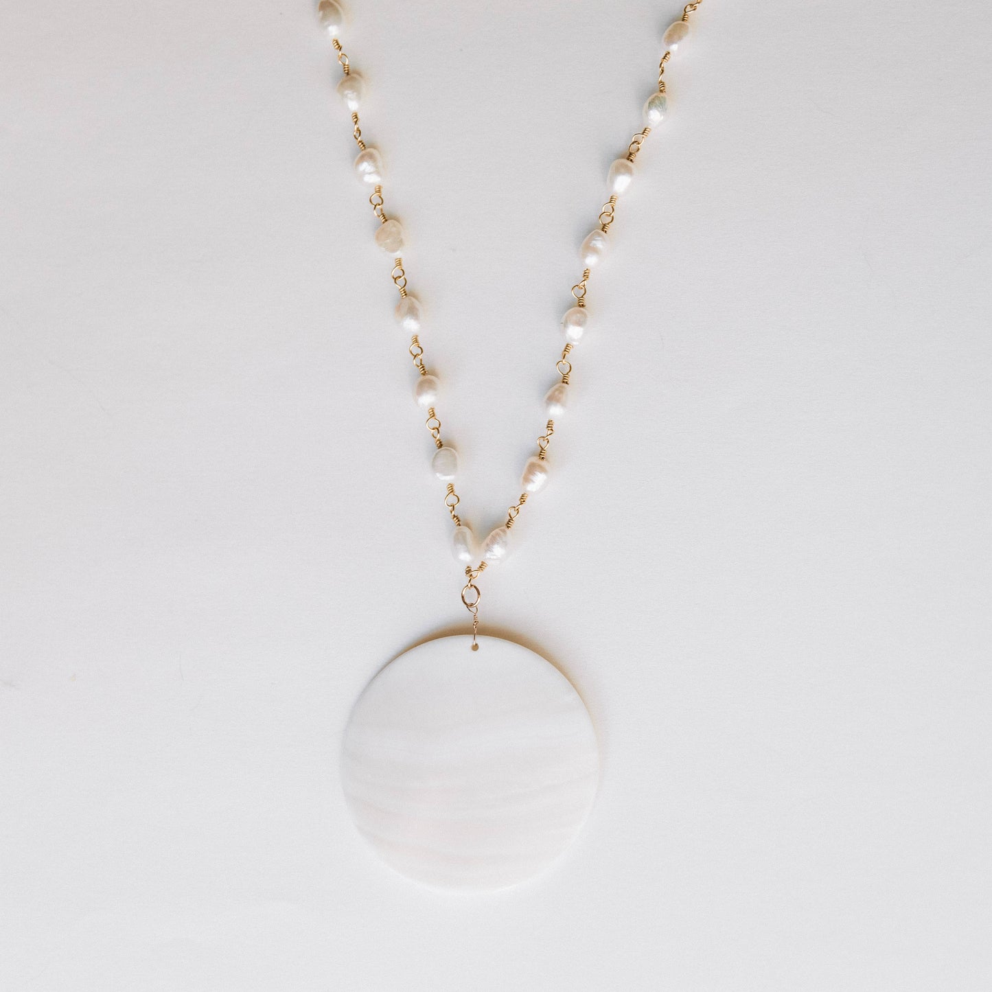 The Twilight Glow Pearl Necklace