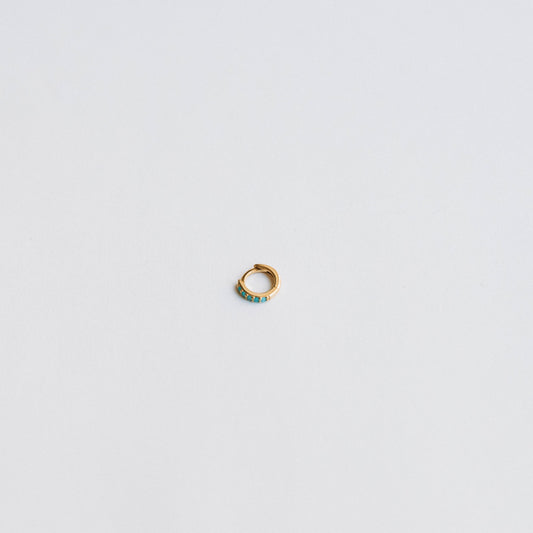 The Mini Turquoise Huggie