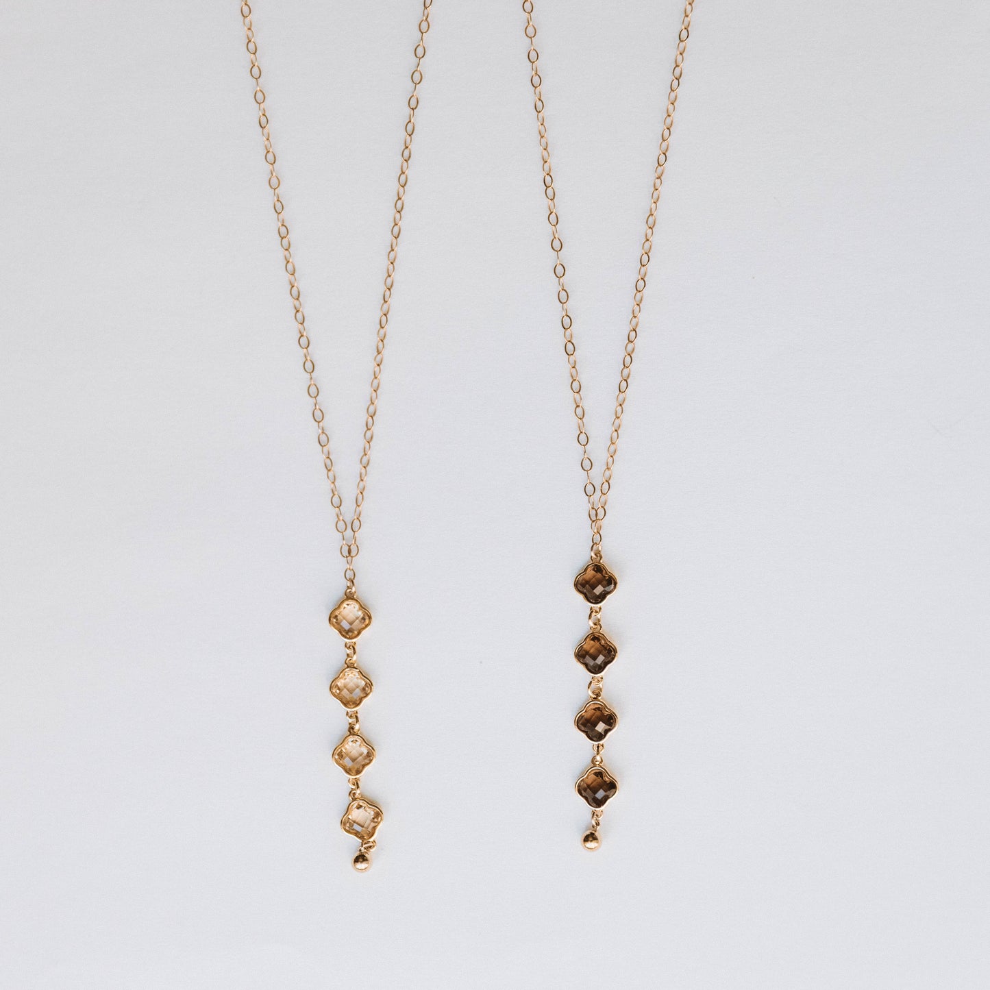 The Aurora Lariat Necklace