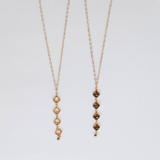 The Aurora Lariat Necklace