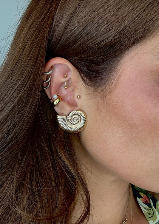 The Statement Shell Earrings