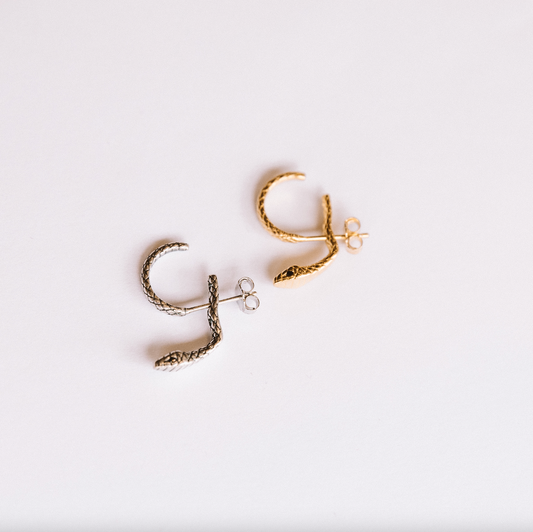 The Serpent Ear Jacket Stud