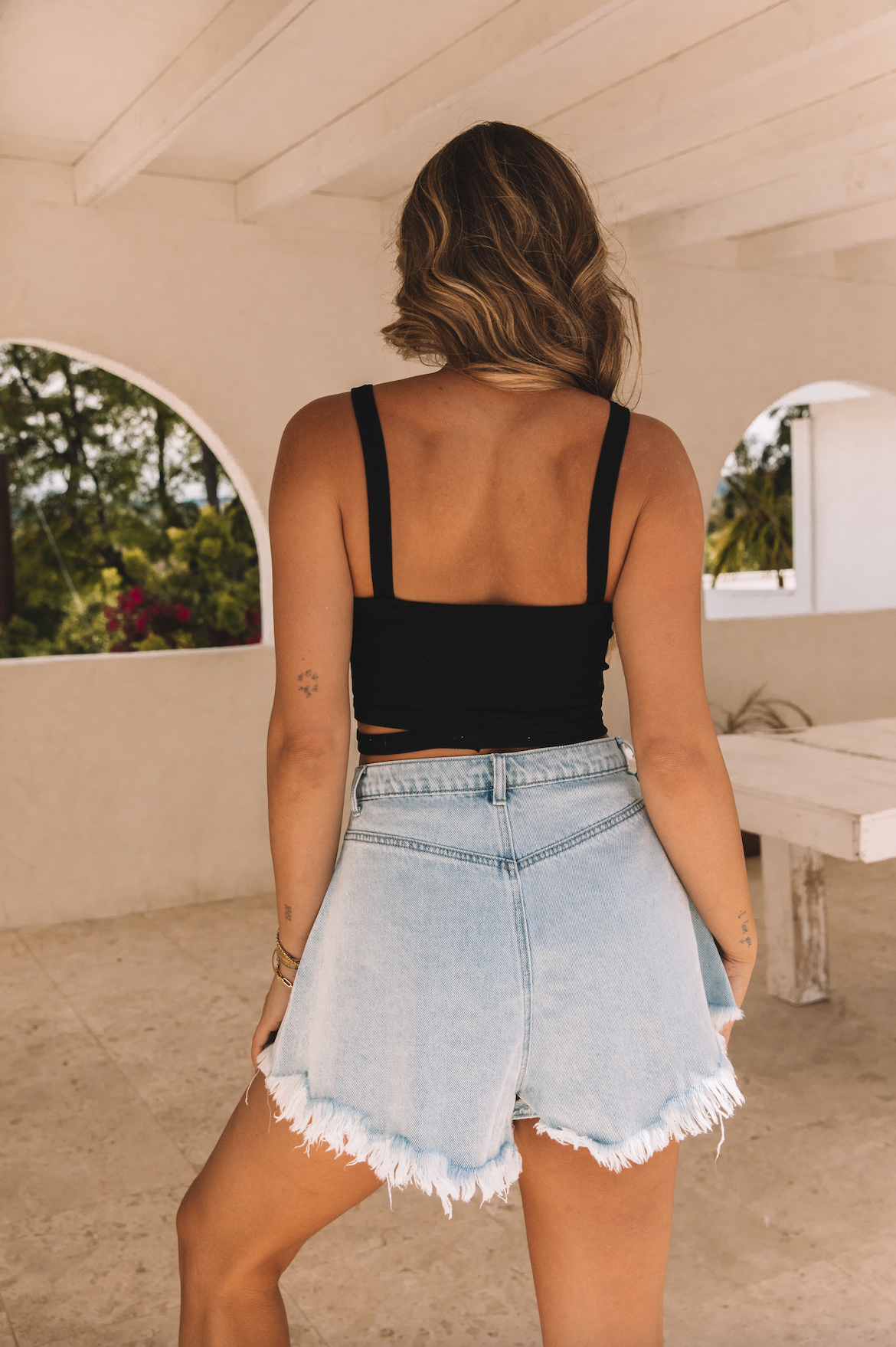 The Strappy Crop Tank