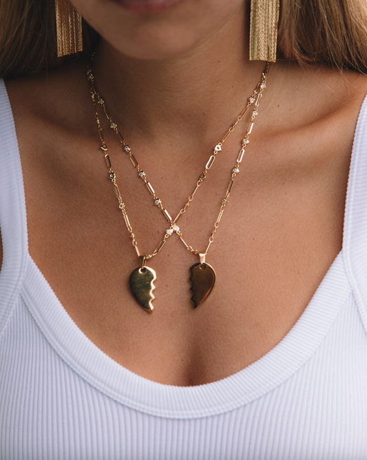 The BFF Heart Breaker Necklace