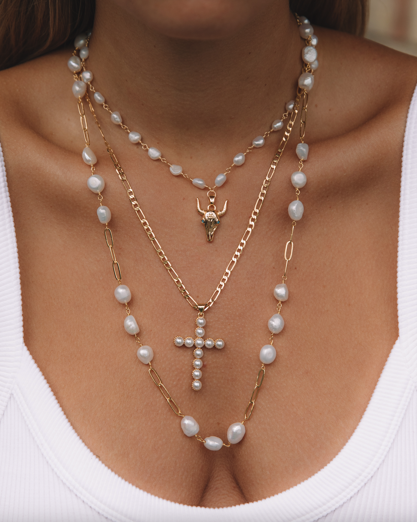 The Festival Cross Necklace