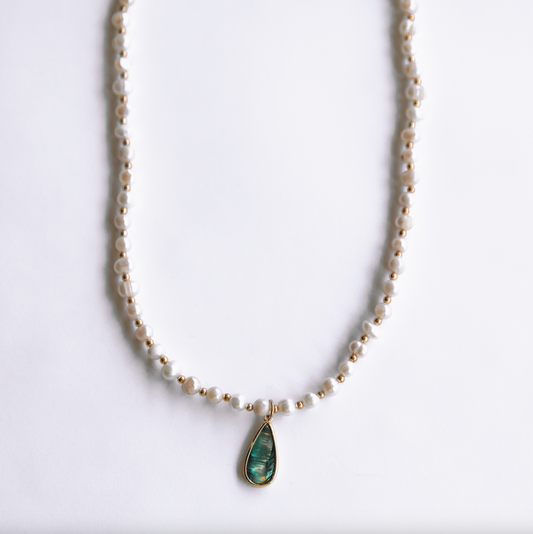 The Pearly Abalone Necklace