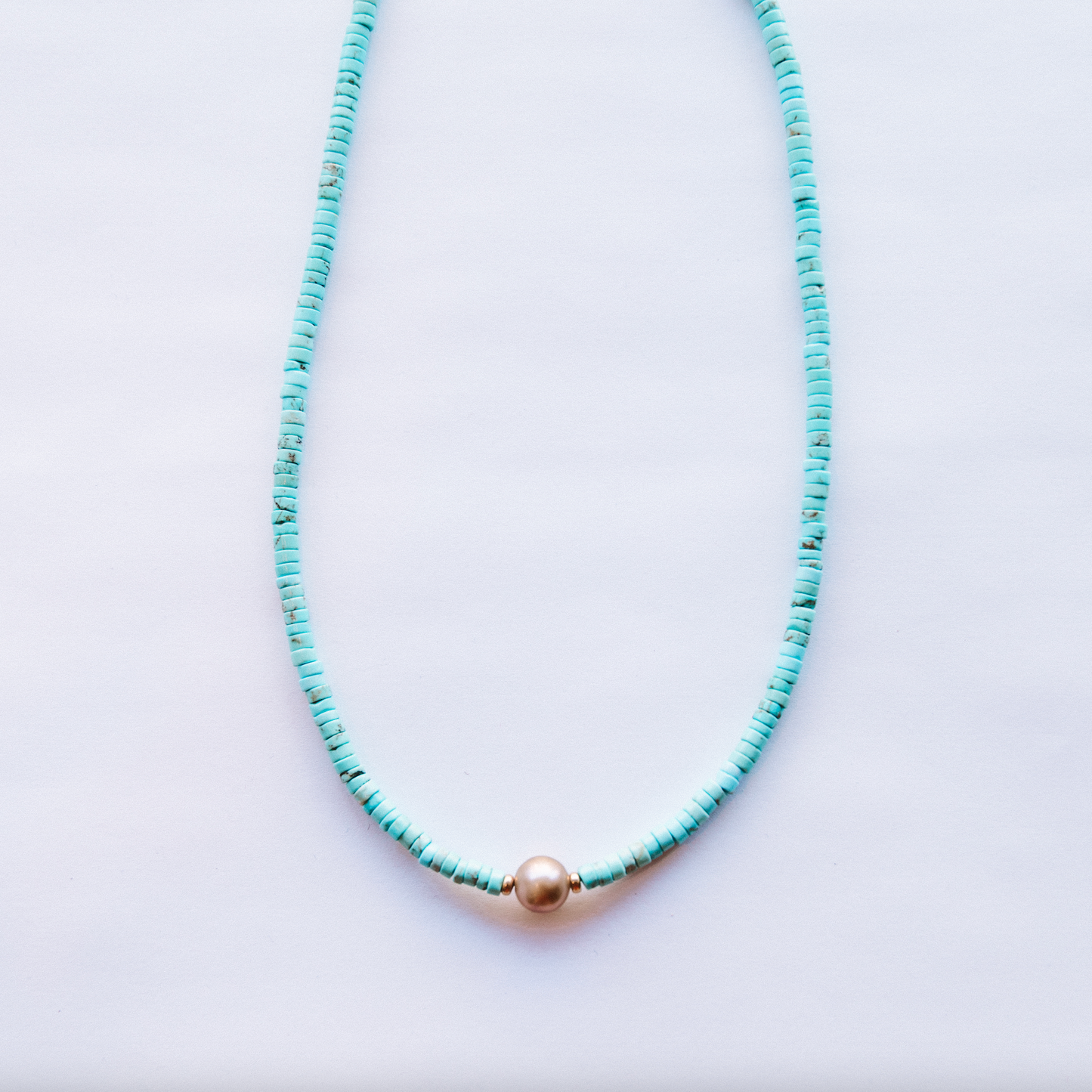 The Turquoise Pearl Necklace