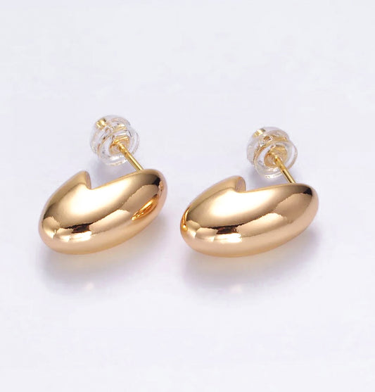 The Mini Chunky J Hoops