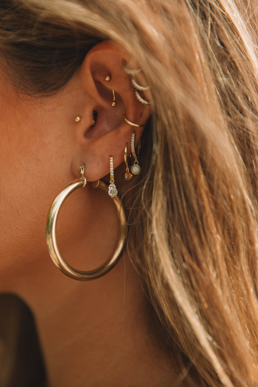 The Mini Safety Pin Earring – Jay Nicole Designs