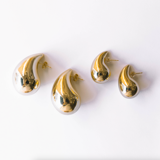 The Chunky Teardrop Studs