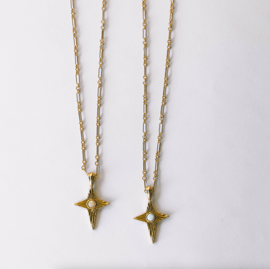 The Opal Celestial Star Necklace
