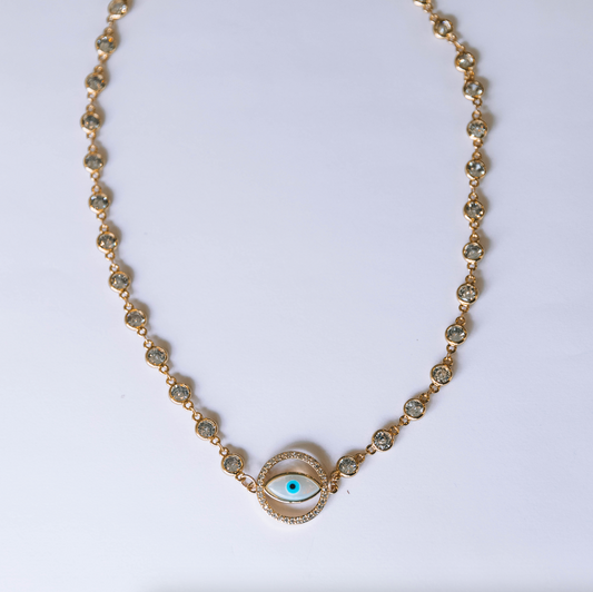 The Crystal Eye Necklace