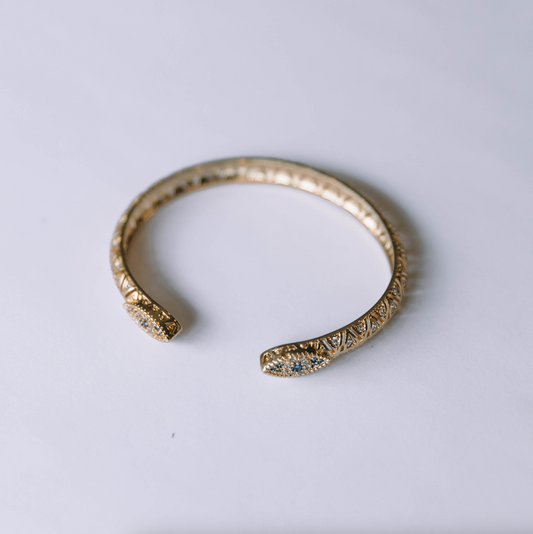 The Mayan Adjustable Bangle Bracelet