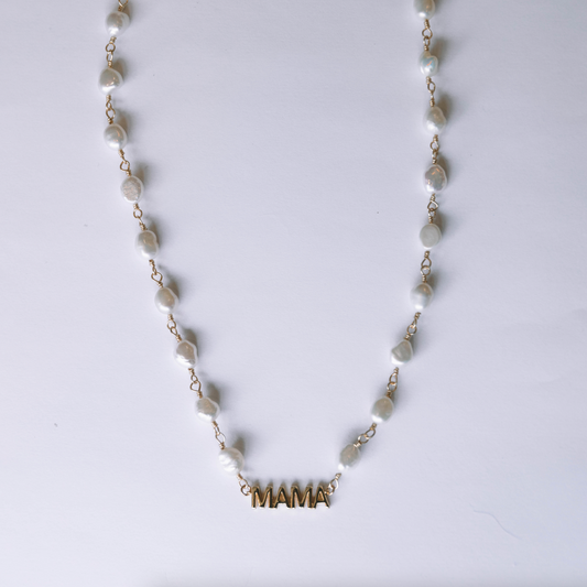 The Mini Pearl Mama Necklace