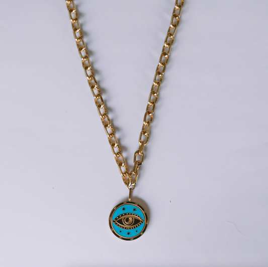 The Dreamy Turquoise Eye Necklace