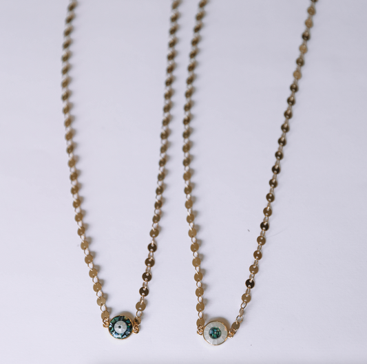 The Disco Eye Necklace