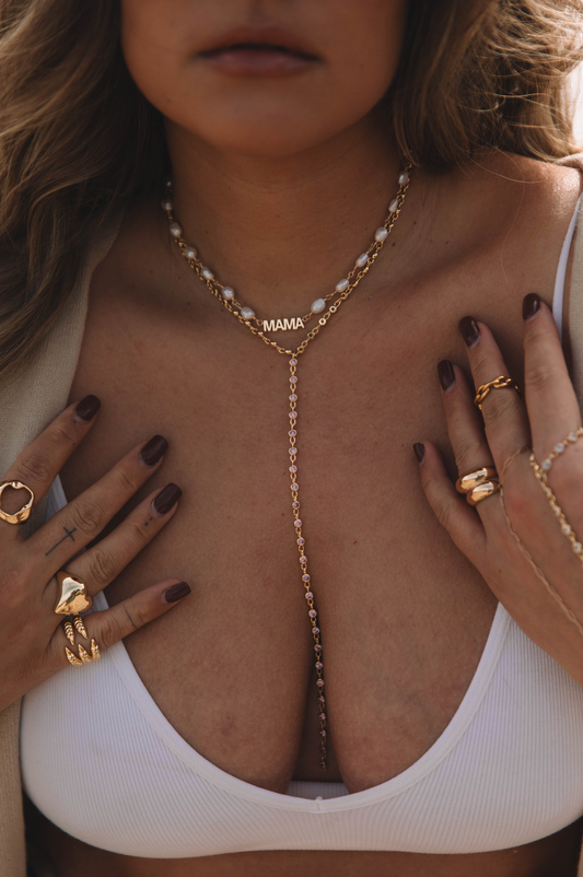 The Mini Pearl Mama Necklace