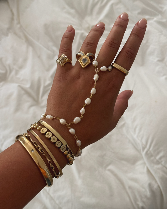 The Mini Pearl Hand Chain