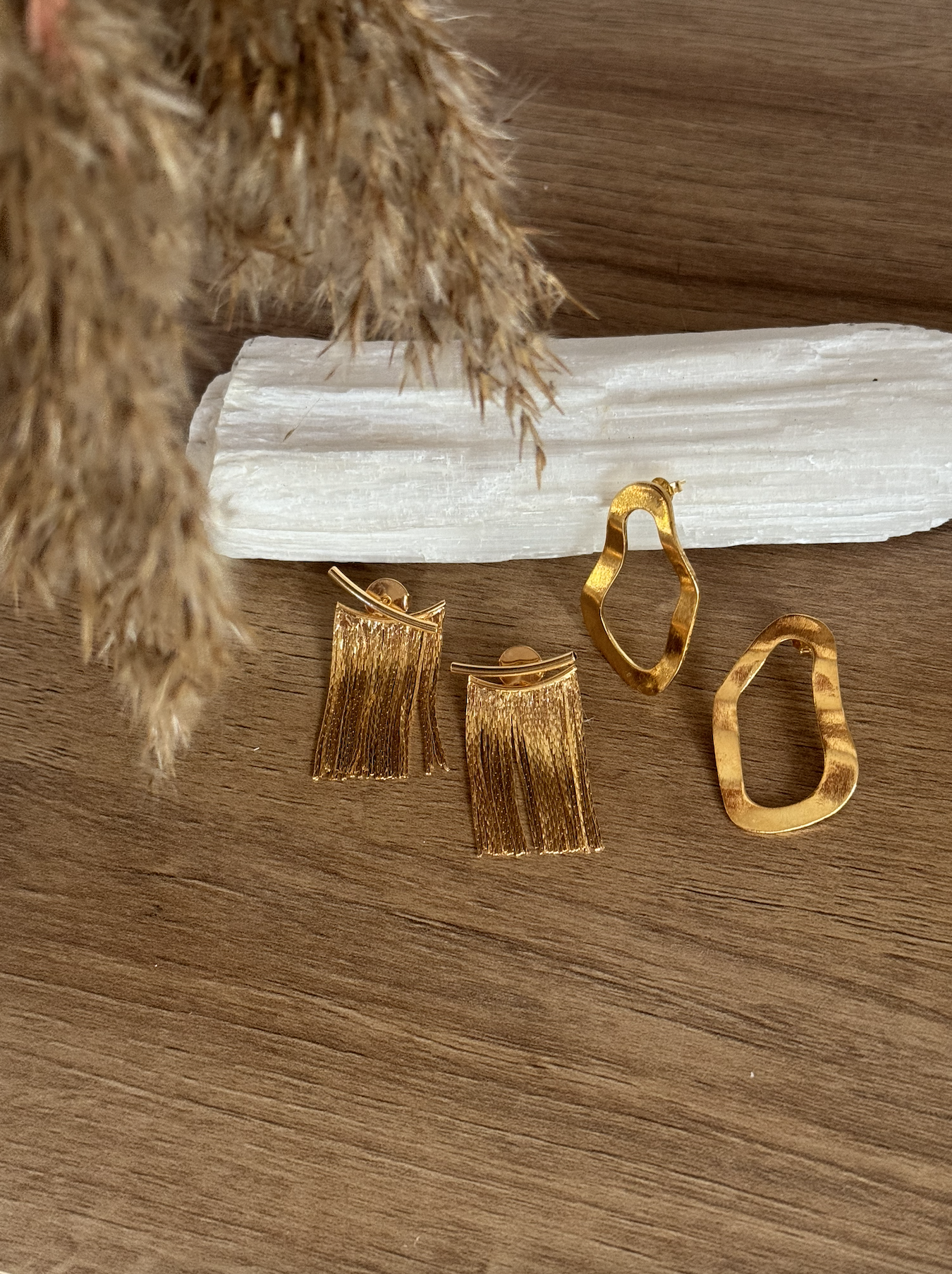 The Fringe Ear Climber Earrings