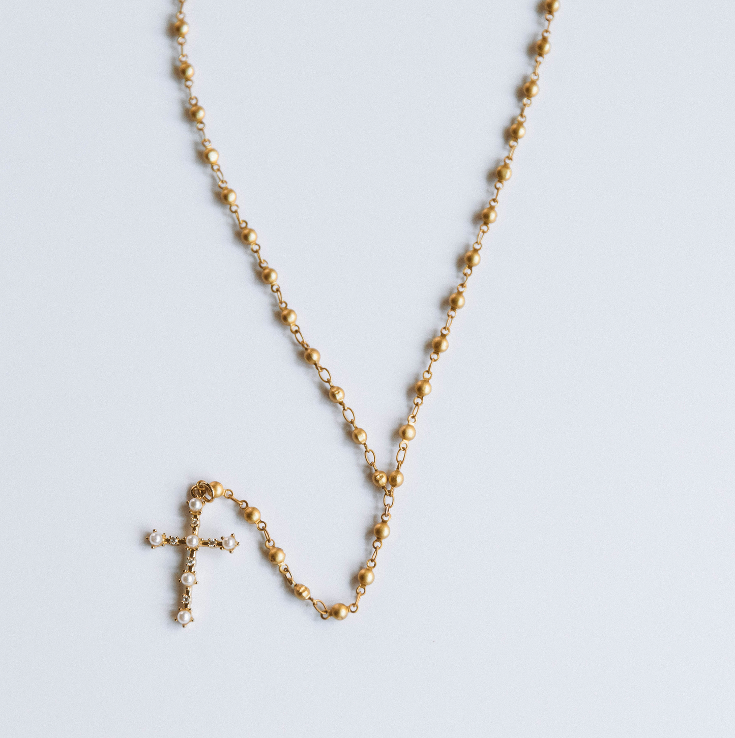 The Rosary Cross Lariat