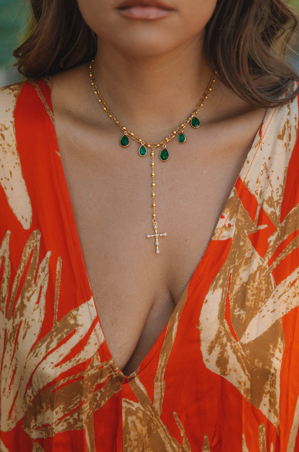 The Rosary Cross Lariat