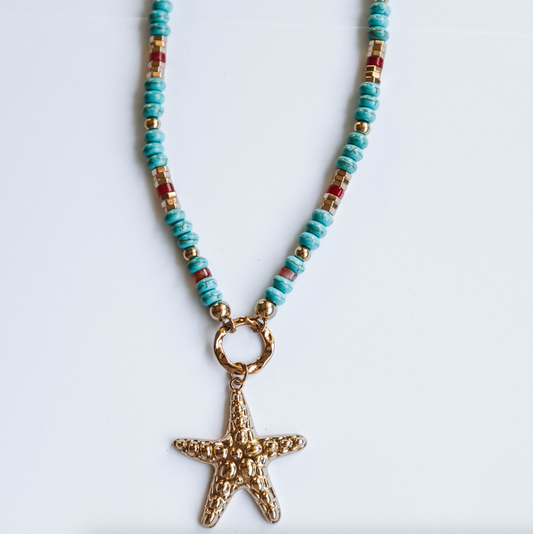 The Tropical Turquoise Necklace