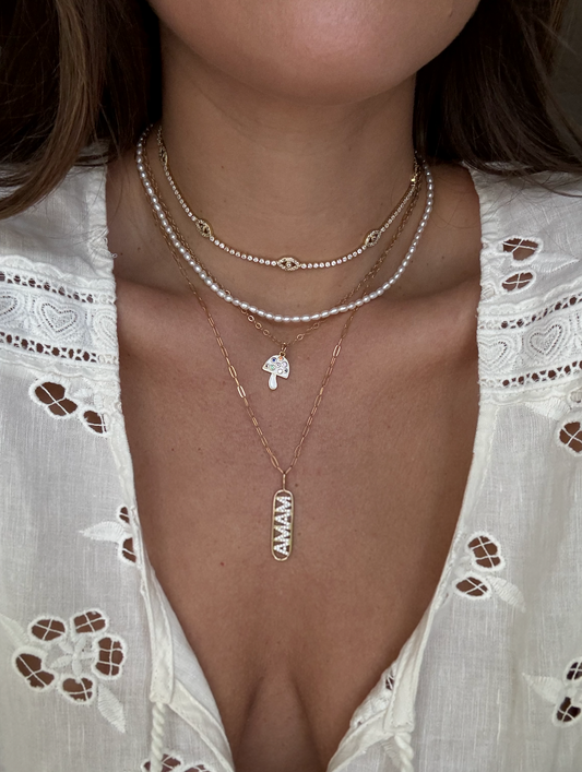 The BB Pearl Necklace