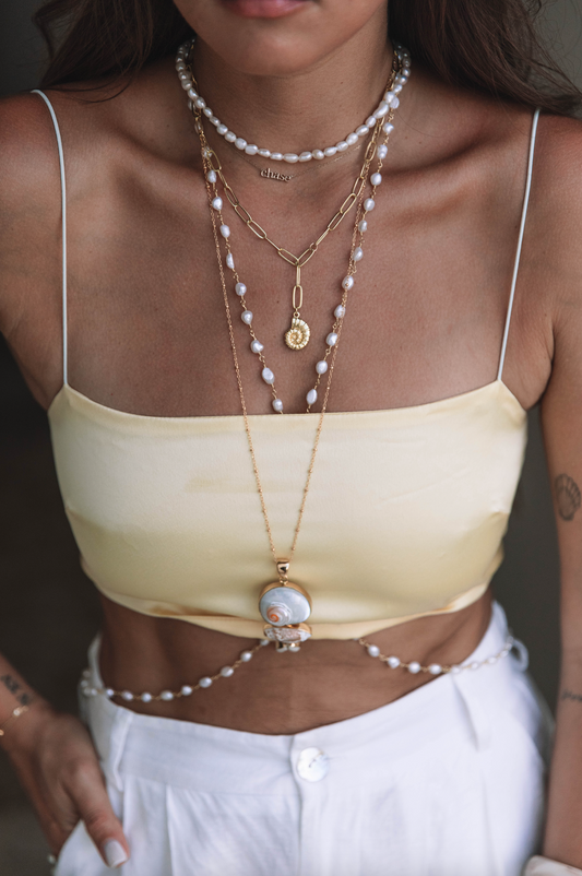 The Sea Of Cortez Shell Necklace