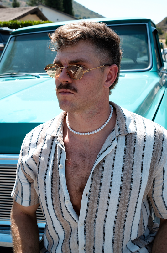 The Man Pearl Necklace
