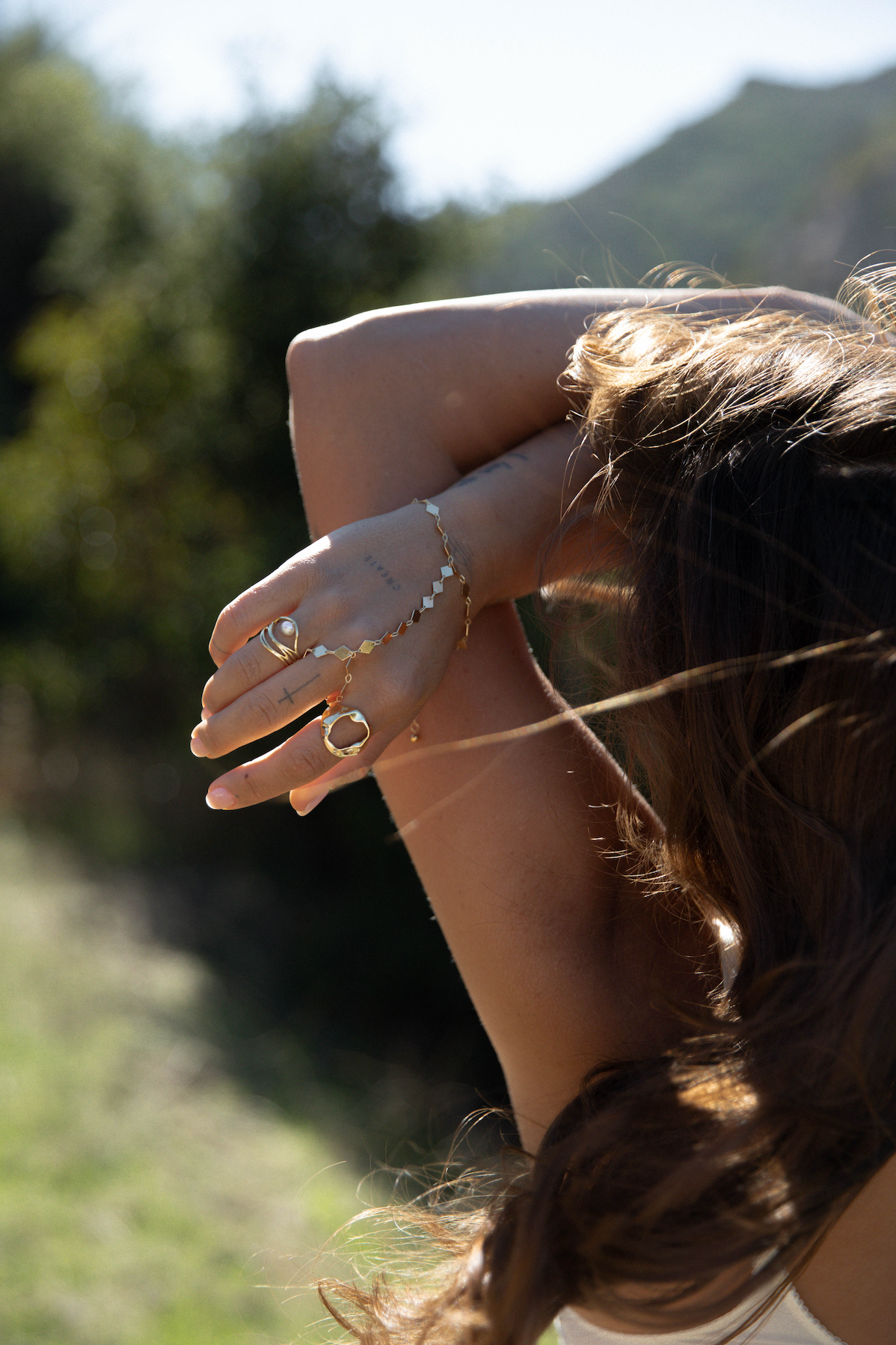 The Evil Eye Pearl Ring