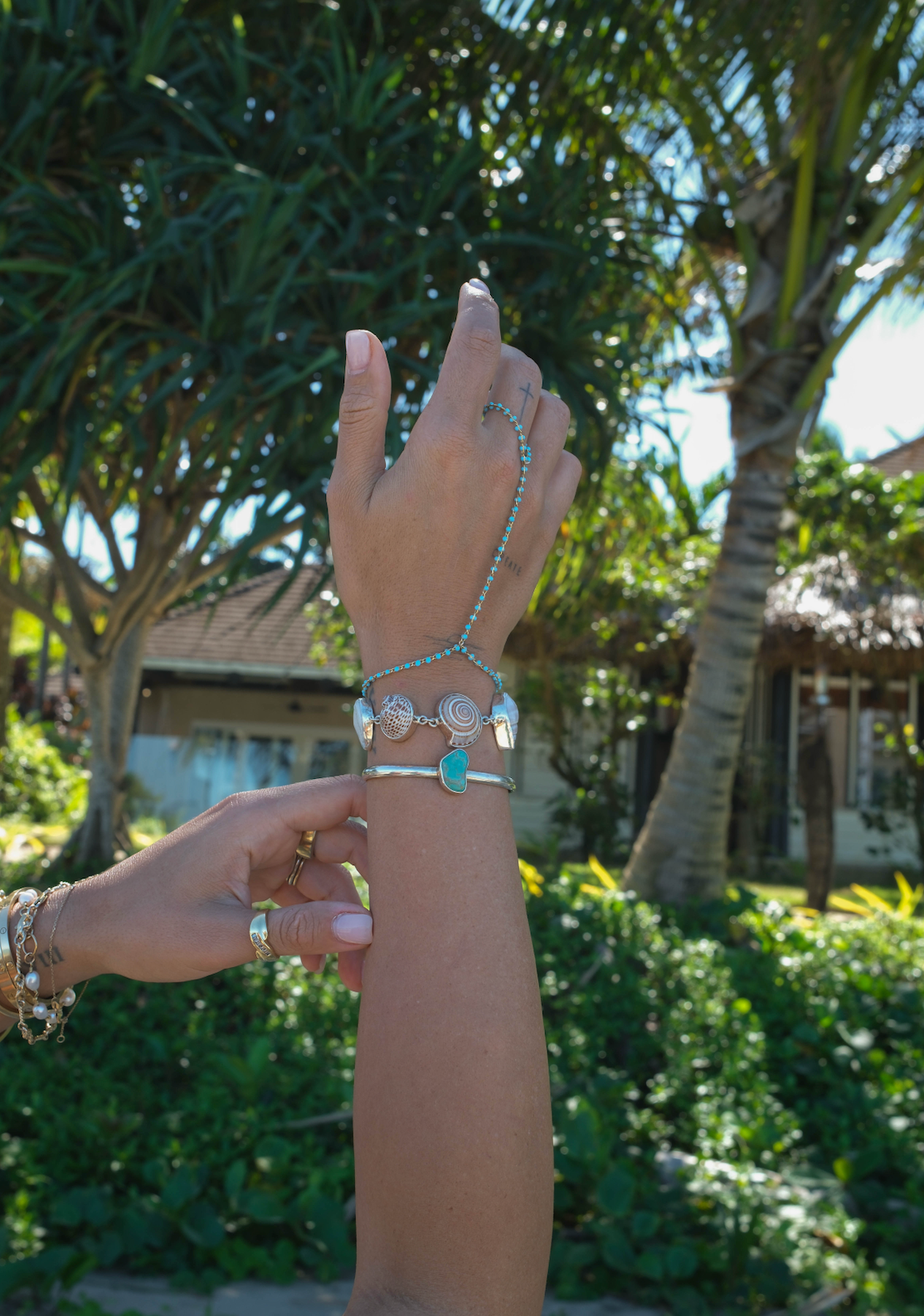 The Turquoise Hand Chain