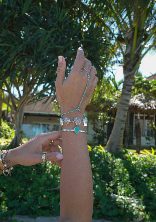 The Turquoise Hand Chain