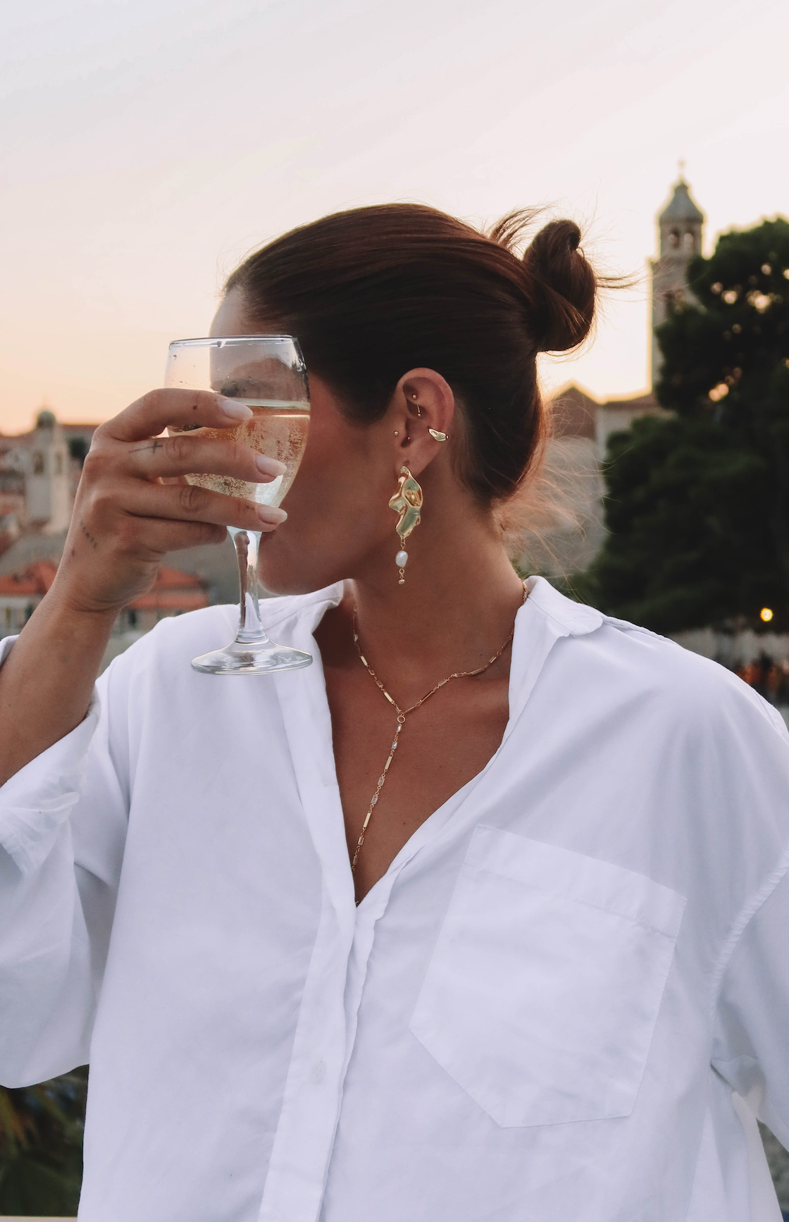 The Mediterranean Lariat Necklace