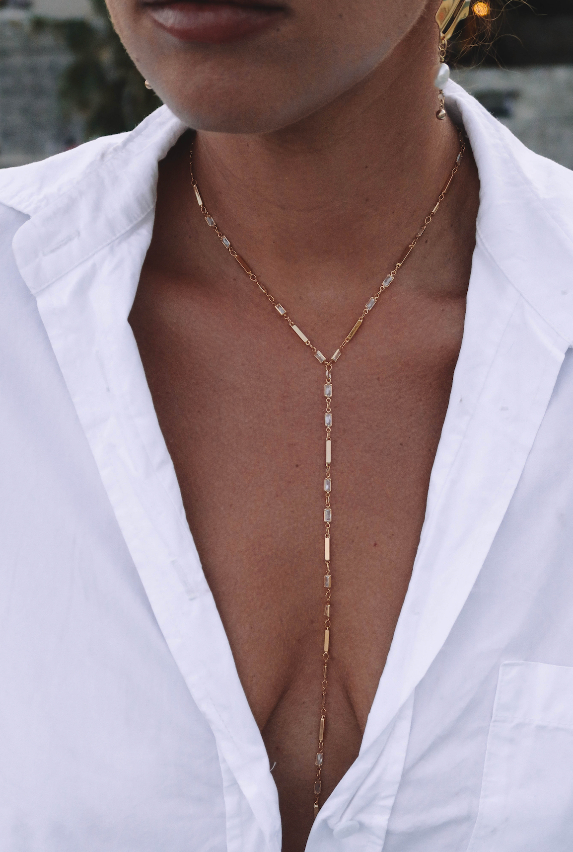The Mediterranean Lariat Necklace